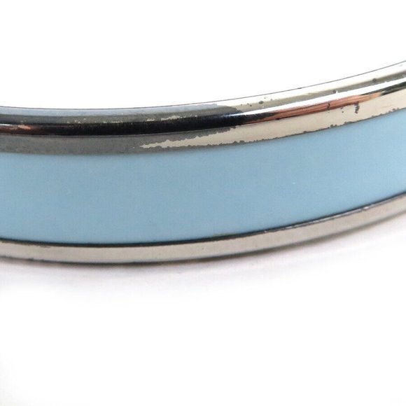 Auth HERMES Cloisonne Caleche Bangle Bracelet - Picture 2 of 8